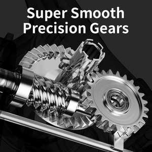 รอกตกปลาแบบสปินนิ่ง <span class=keywords><strong>LINNHUE</strong></span> รุ่น 1000-7000 ราคาโรงงานถูก คุณภาพดี แรงต้านสูงสุด 8 กก. รอกตกปลาพลาสติก - Product Image 4