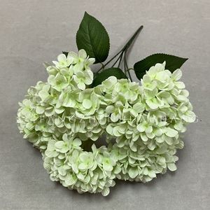 225 Pieces 5 Hydrangea Simulation Silk <strong>Flowers</strong> Wholesale for Wedding Home Hotel Outdoor Photography &amp; Valentine's Day Decor - Product Image 4