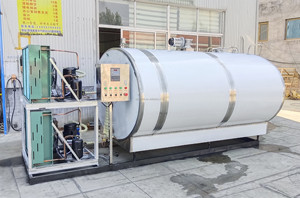 Tanque <span class=keywords><strong>de</strong></span> Enfriamiento <span class=keywords><strong>de</strong></span> <span class=keywords><strong>Leche</strong></span> Industrial con Estructura Refrigerada <span class=keywords><strong>de</strong></span> Acero Inoxidable, Marca THRIVE, 220V/380V, 30L/h, Alta Garantía <span class=keywords><strong>de</strong></span> 3 Años - Product Image 4