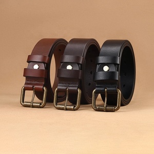 Vendita diretta in fabbrica cintura di lusso in pelle <span class=keywords><strong>italiana</strong></span> firmata cintura <span class=keywords><strong>accessori</strong></span> moda 100% pelle di vacchetta cintura - Product Image 1