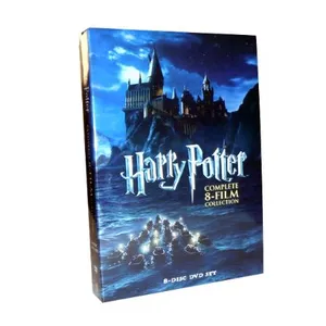 Harry Porter collezione completa di 8 Film 8DVD 8 dischi regione usa/CA 1 dvd all'ingrosso all'ingrosso/dvd al dettaglio per bambini