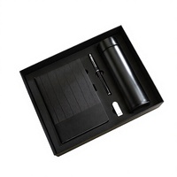 Kit de Bienvenida de Lujo para Empleados, Cuaderno con Logotipo Personalizado, Bolígrafo, Vaso Térmico, Set de Regalo Corporativo para Integración, Regalos Ejecutivos de Negocios