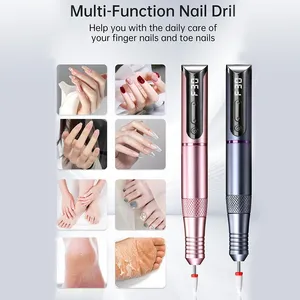 Lima de Uñas Inalámbrica Recargable por USB, Pulidora de Uñas Eléctrica Portátil, Manicura Profesional de Salón - Product Image 4