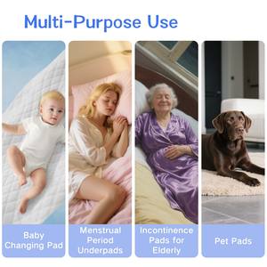 Coussinets d'incontinence souples étanches jetables sous-coussinets absorbants pour enfants femmes multi-usages non tissés SAP tampons d'<span class=keywords><strong>urine</strong></span> hygiène - Product Image 3