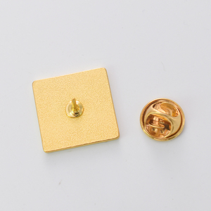 Insignias Metálicas Cuadradas Sublimables, Chapadas en <span class=keywords><strong>Oro</strong></span>, Impresión UV, Insignias Sublimables para Regalos Promocionales Corporativos - Product Image 2