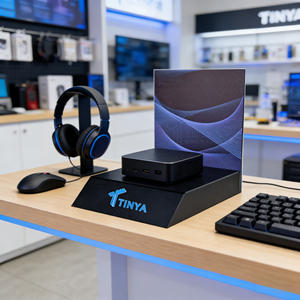 Présentoir en acrylique personnalisé avec logo <span class=keywords><strong>pour</strong></span> mini PC, montres connectées, bracelets intelligents, écouteurs Bluetooth, supports <span class=keywords><strong>pour</strong></span> produits électroniques, <span class=keywords><strong>pour</strong></span> magasins de détail - Product Image 1