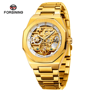 Montres pour hommes FORSINING 8202, tendance, neuves, haut de gamme, dernier modèle, prix d'usine <span class=keywords><strong>pas</strong></span> <span class=keywords><strong>cher</strong></span>, design populaire, quartz, bracelet en acier inoxydable - Product Image 4