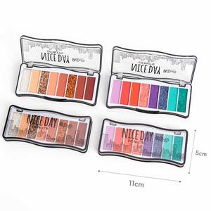 باليت ظلال عيون عصري بـ <span class=keywords><strong>8</strong></span> ألوان، 12 جرام، تصبغ عالي، ألوان طويلة الأمد، ظلال عيون ثابتة اللون - Product Image 6