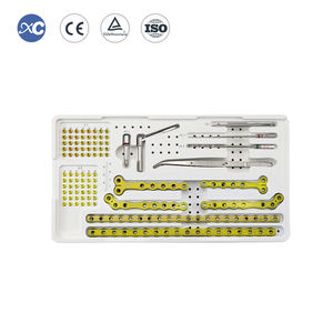 Kit Instrumen Pelat Pengunci <span class=keywords><strong>Titanium</strong></span> Alps 4.0 mm untuk Operasi Implan Ortopedi Hewan untuk Anjing Peliharaan Hewan Kecil - Product Image 2