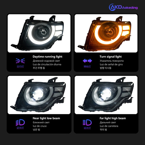 Car <b>Styling</b> <b>Head</b> Lamp for Pajero Sport V97 LED Headlights 2006-2018 LED Projector DRL Headlamps Front Position Auto Accessories - Product Image 3
