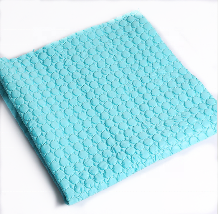 300T pongee Водонепроницаемая Стеганая ткань из полиэстера с бриллиантами для куртки