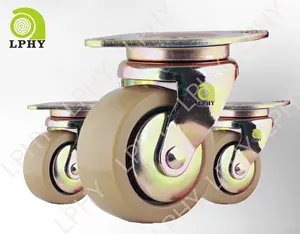3 inch/75mm Standard Airline Baggage dolly Swivel Caster Special wheel for airport luggage cart Heavy Duty Casters