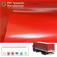 Bâche en PVC enduit imperméable et anti-UV sur mesure, fabriquée en Chine, en rouleau, pour couverture de camion (vente en gros)