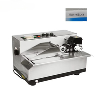 Codeur d'impression MY-380F électrique semi-automatique à roue d'encre solide pour date d'expiration, numéro de lot et codage des sacs en plastique