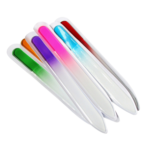 Lima de Uñas de Vidrio de Doble Cara, Lavable, Duradera y Profesional de Alta Calidad, con Logotipo Personalizado - Product Image 5