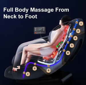 Profession elles voll automatisches 4D-Ganzkörpermassagegerät Wirtschaft licher Schwerelosigkeit Schulter rücken Bein Fuß 3d Schwerelosigkeit <span class=keywords><strong>Massage</strong></span> stuhl - Product Image 4