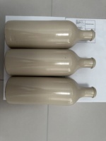 Carafe en terre cuite de 750 ml, grès, beige BOUTEILLE