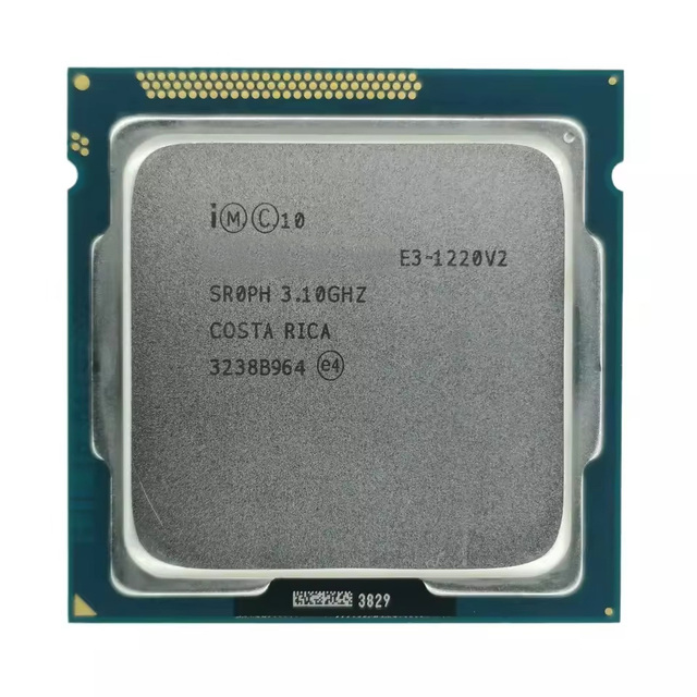 In Stock Xeon E3 1220v2 1225 V2 1230V2 1240v2 1245v2 1270V2 1280V2 1275V2 Quad-core Cpu Processor