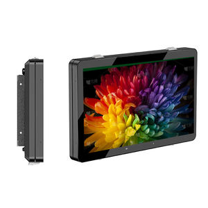 Écran publicitaire numérique Android 11 de 43/49 pouces avec gradation locale pour menu de camion, <span class=keywords><strong>kiosque</strong></span>, moniteur multimédia, double écran pour vitrine - Product Image 3