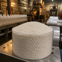 Granulés de polypropylène haute résistance PP RA150E BE60 RJ766MO, qualité film, tube, bouteille, pellets vierges pour extrusion et soufflage, 25 kg