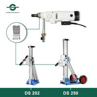 Moteur de perceuse électrique à diamant 2200W, machine de forage de carottage de béton montée sur engin pour usage en construction