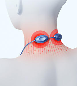 Masajeador <span class=keywords><strong>Cervical</strong></span> inteligente portátil para cuello y hombros con calor para mujeres, alivio linfático, potenciador del sueño e ideas de regalos - Product Image 4