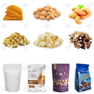 Machine d'emballage automatique de sachets préformés pour thé, <span class=keywords><strong>café</strong></span>, grains, avec peseuse combinée multi-têtes 10/14 et remplisseuse pondérale - Product Image 2