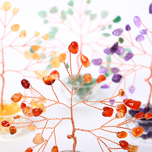 Wholesale High Quality Crystal <b>Tree</b> Amethyst Gravel <b>Tree</b> for Home Decoration - Product Image 5