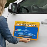 Calcomanías Magnéticas Personalizadas para Autos, Resistentes al Agua, Multicolores, con Logotipo de Empresa, Publicidad Comercial, Impresión UV, Letrero Magnético Personalizado con Acabado Brillante