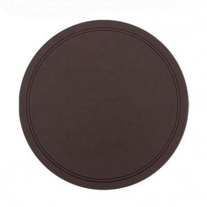 Sous-verres en PVC souple antidérapants personnalisés, très demandés, pour cadeaux promotionnels - Product Image 2