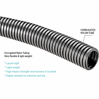 AD 21.2 Conduit flexible ondulé en PVC, taille de tuyau 3/4 po, filetage 1/2, résistant au feu, sur mesure pour la protection des câbles électriques et photovoltaïques