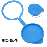 Bouchon de réservoir de lave-glace de haute qualité, facile à installer, côté couvercle de la bouilloire, 76802-SZA-A01, bleu, accessoires de voiture, remplacement direct