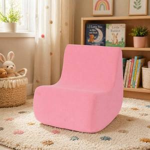 Sillón <span class=keywords><strong>Infantil</strong></span> Moderno y Minimalista, Tapizado en Tejido Suave, Funda Extraíble y Lavable, Silla de Espuma para Niños, Muebles para Sala de Juegos - Product Image 2