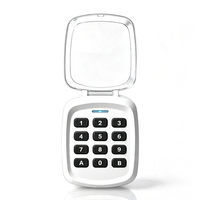280MHz-868MHz Mando a distancia inalámbrico multifrecuencia con teclado para abrir la puerta del garaje.