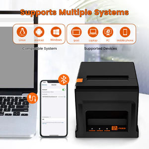 オートカッター80mmレシートサーマルプリンタービジネス用Bluetooth USB LAN用 - Product Image 3
