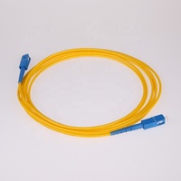 Customizable Length Optical Fiber Patch Cord Single Mode SC/UPC-SC/UPC 0.9mm 2.0mm 3.0mm 9/125um FTTH Pigtail PVC/LSZH SM SX