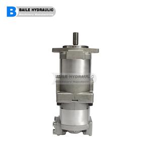 705-52-10050 Pompe hydraulique à double engrenage pour niveleuse GD505A-2 - Product Image 3