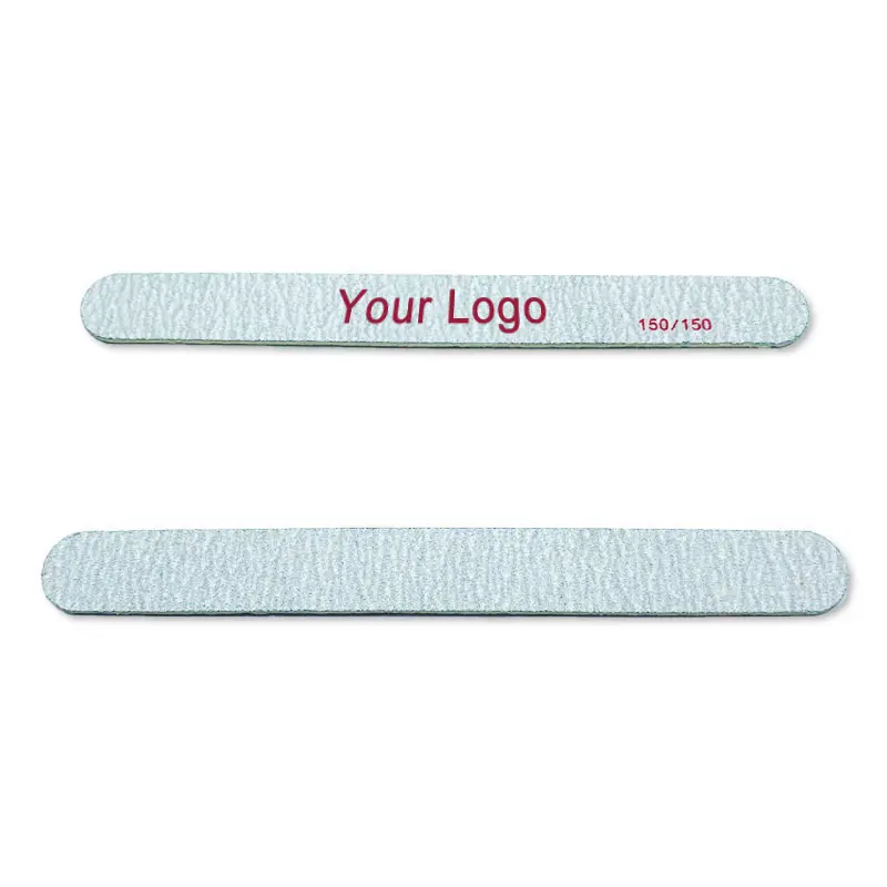 Оптовая продажа, индивидуальный логотип, печатная одноразовая пилка для ногтей 80 120 180 240 Crystal Jumbo