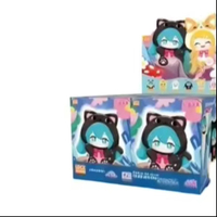 CHXU Nouvelles figurines miniatures d'anime, poupée lapin, figurine de dessin animé mignonne, porte-clés, cadeau idéal pour les enfants et les filles