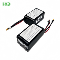 Batterie Lipo pour drone FPV Samsung 21700 6S 15000mAh 6S3P 22.2V 5c/10c Connecteur XT60 1000 Cycles