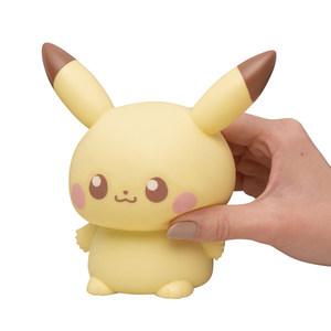 TOMY Pokemon Pikachu Night Light <span class=keywords><strong>Anime</strong></span> Figure Squeeze Lamp Jouet en silicone souple pour enfants Cadeau d'anniversaire de Noël - Product Image 2