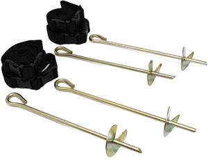 Funjump High Stability <strong>Trampoline</strong> Stakes <strong>Anchors</strong> High Wind <strong>Trampoline</strong> <strong>Anchor</strong> <strong>Kit</strong> - Product Image 1