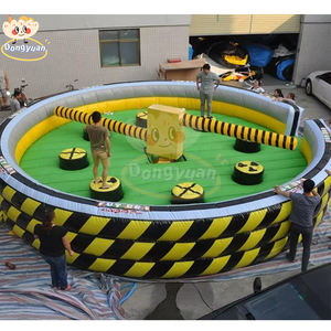 Vente en gros de planche collante gonflable rotative pour tir à l'arc machine PVC pour les fêtes intérieures et extérieures murs d'escalade pour trampoline - Product Image 2
