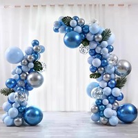 Kit d'arche de ballons demi-arche avec support de colonne flexible de 8,2 pieds et base pour baby shower, fête de remise de diplôme, vente en gros