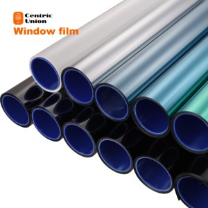 Nhà Sản xuất nhà cung cấp sự riêng tư cửa sổ kính đầy màu sắc năng lượng mặt trời điều khiển UV bảo vệ Tint phim cho Chính Phủ Xây Dựng Nhà - Product Image 1