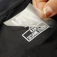 Étiquettes de lavage personnalisées en silicone pour vêtements, textiles et habits – Impression par transfert durable