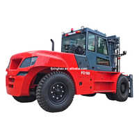 Chariot élévateur à conteneur de 20 pieds diesel nouveau modèle chariots élévateurs de 12 tonnes 16 tonnes avec cabine complète A/C prix direct du fabricant de chariot élévateur d'usine