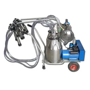 Vacuum Moving single bottle cow milking machine