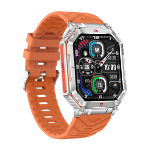 Ngoài trời thể thao smartwatch cho nam giới và phụ nữ tập thể dục Tracker với câu trả lời/làm cho cuộc gọi tính năng đèn pin Tương thích iPhone <span class=keywords><strong>Android</strong></span> - Product Image 1