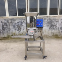 Vente directe usine – Machine automatique à hamburgers avec moteur, en acier inoxydable 304, pour galettes de 35-70 pièces/min, multi-tension